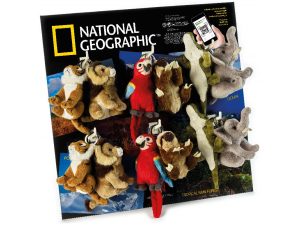 National Geographic  Wild Animals with Keychain 