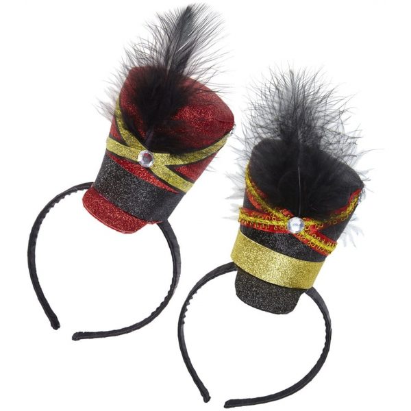 GLITTERMAJORETTEMINIHAT&#;RED/BLACKWIDMANN