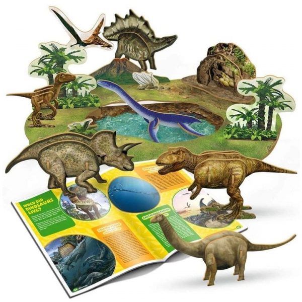 national geographic d puzzle dinosaur park