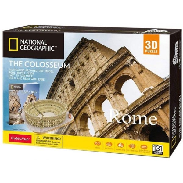 d puzzle national geographic the colosseum kolossaio