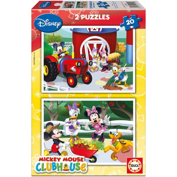 EducaΠαζλ×MICKEYCLUBHOUSE
