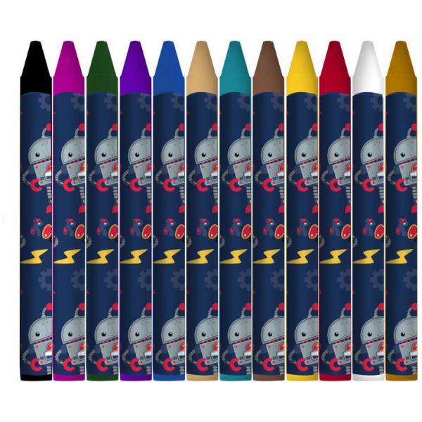 COLORINGSETXCMMUSTROBOT#